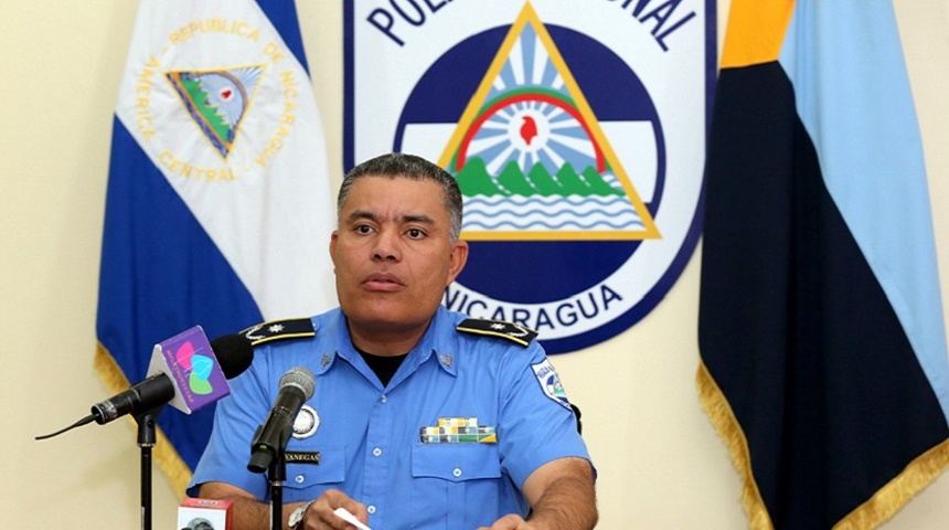 Policía del régimen dice que no permitirán que sus "enemigos triunfen" en Nicaragua