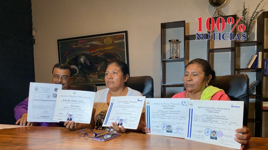 Padre e hijo detenidos después de tiroteo en Masaya están siendo torturados en el El Chipote