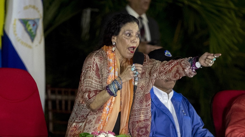 Vicepresidenta de Nicaragua dice vivir momentos de "heroísmo", tras sanciones