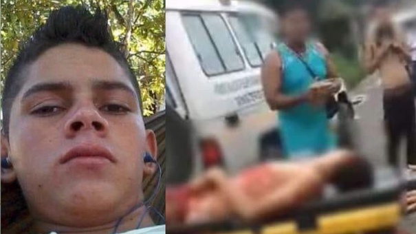 migrante asesina a supuesto ladron nicaraguense.