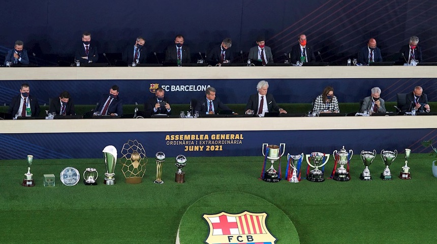 El Barcelona prevé 5 millones de beneficios para la temporada 2021-2022