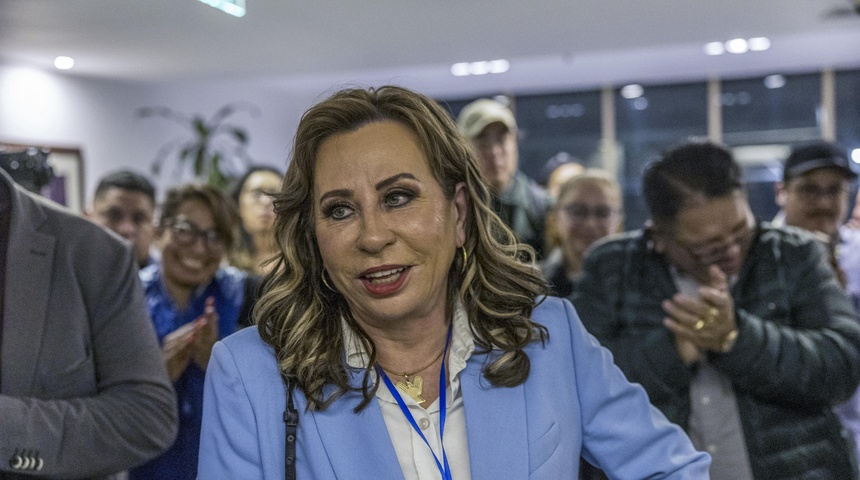 Candidata presidencial de Guatemala pide que se respete la segunda vuelta electoral