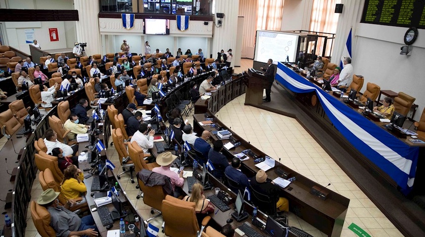 Parlamento de Nicaragua aprueba un préstamo millonario para hospitales covid-19