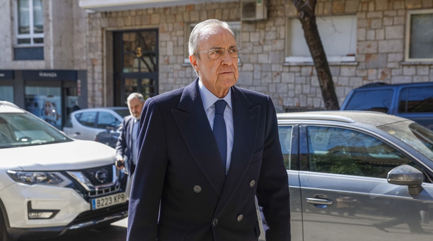 Florentino Pérez se reúne con Vinícius