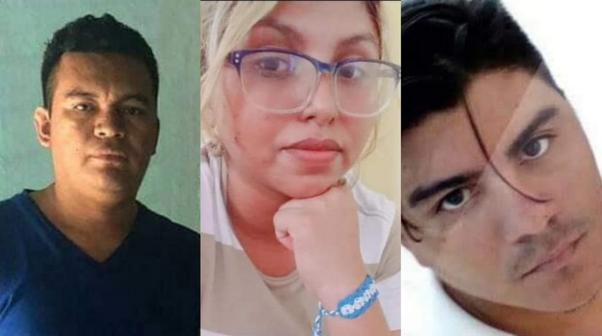 Excarcelados políticos y hermana del preso Bryan Alemán se entregan en EEUU