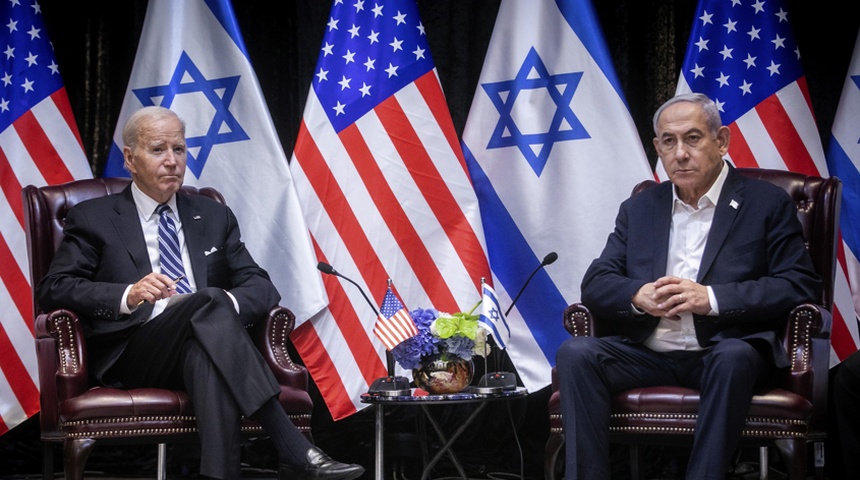 Biden dice a Netanyahu que el futuro apoyo de EE.UU. dependerá de la protección a civiles