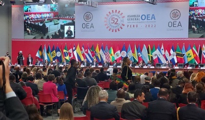 asamblea general de la oea en lima, peru