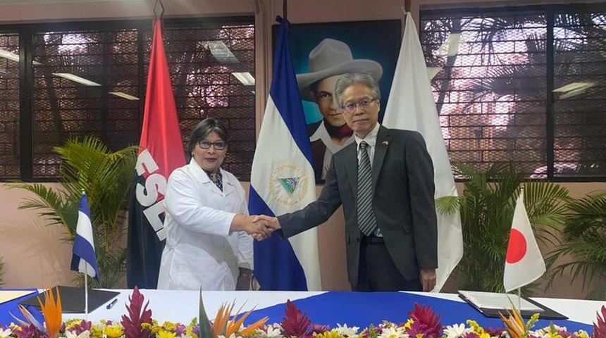 Japón dará a Nicaragua 3,7 millones de dólares para equipar 13 hospitales