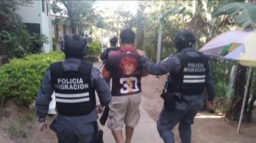 Operativo: dos nicaragüenses detenidos en Costa Rica por tráfico de inmigrantes