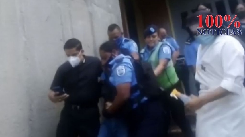 Policía detiene a la testigo del acto terrorista en catedral de Managua