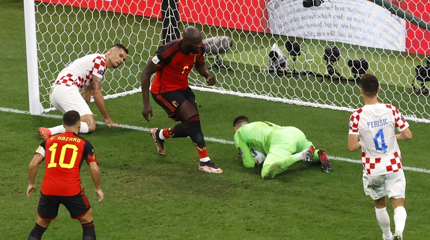 0-0. Lukaku falla y Croacia se mete en octavos