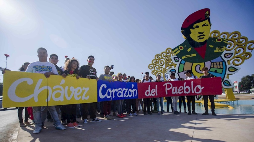 Conmemoran en Nicaragua el octavo aniversario de la muerte de Hugo Chávez