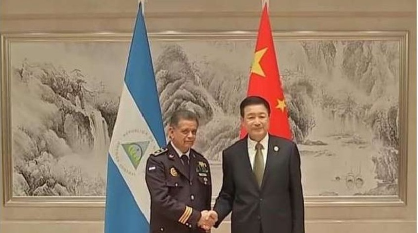 Rosario Murillo anuncia que China capacitará a la policía de Nicaragua