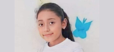 niña muerta caída