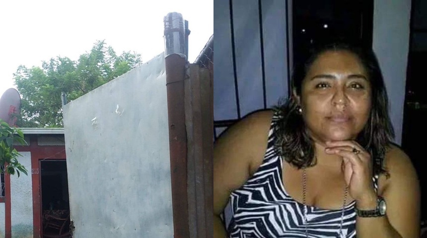 Policía en Nicaragua detiene a Karla Vega, habitante de El Rosario, Carazo