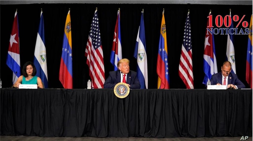 Expertos anticipan mayor presión a Venezuela tras reunión de Trump con comunidades exiliadas