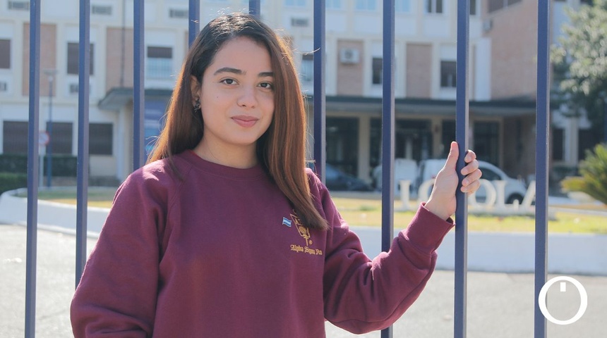 Alejandra Centeno, estudiante nicaragüense expulsada de UNAN a punto de graduarse en España