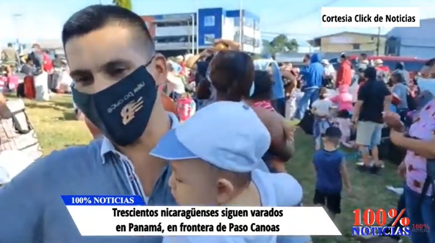 Migración solo autorizó ingreso de 200 nicas varados en Panamá