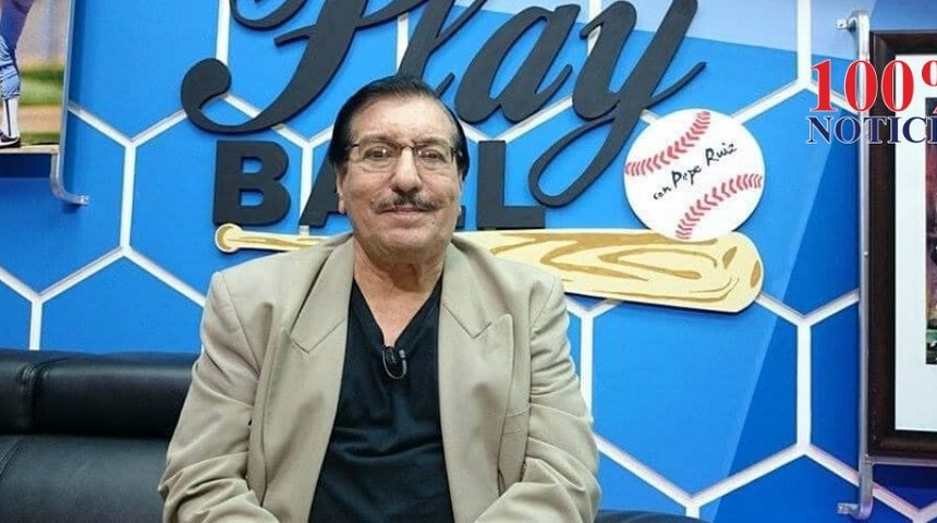 Muere periodista deportivo José Francisco Ruíz, conocido como "Pepe Ruíz"