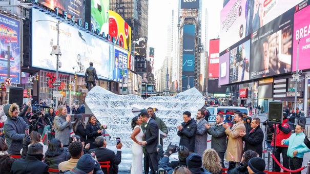 san valentin times square nueva york