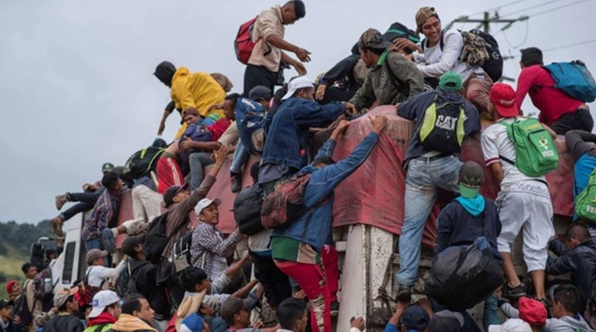 La caravana migrante se acerca a la Ciudad de México en su camino a Estados Unidos