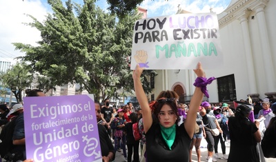 celebracion dia de mujer honduras