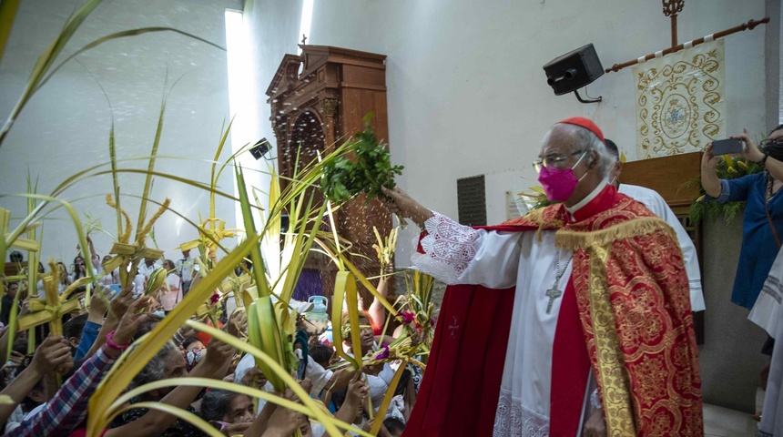 Iglesia católica de Nicaragua inicia la Semana Santa sin procesiones en las calles