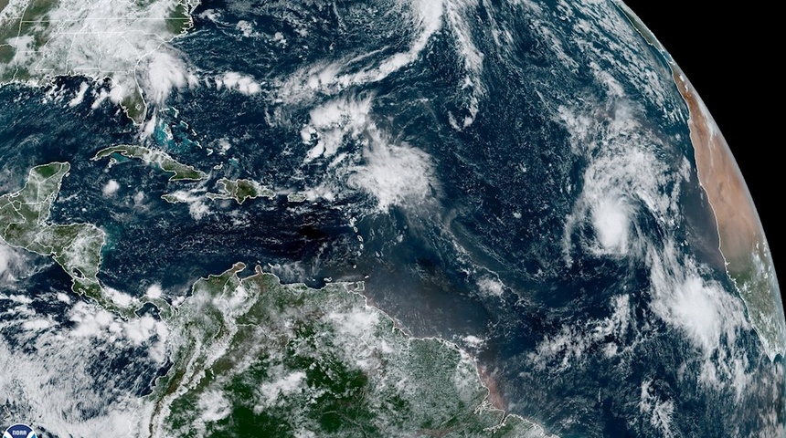 Peter pasará al norte de islas Vírgenes y Puerto Rico con lluvias y marejada