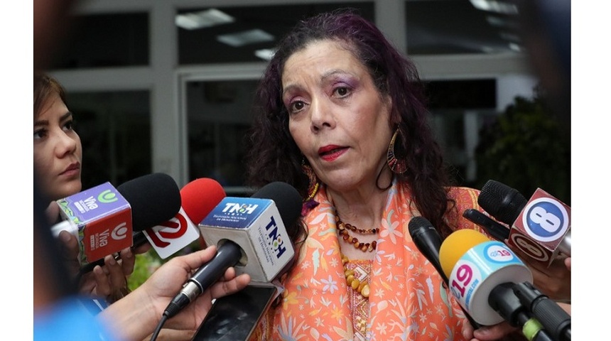 Rosario Murillo advierte que "no hay espacio para otras voces"