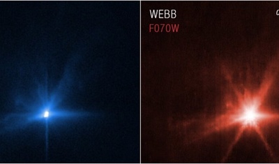 choque contra asteroide