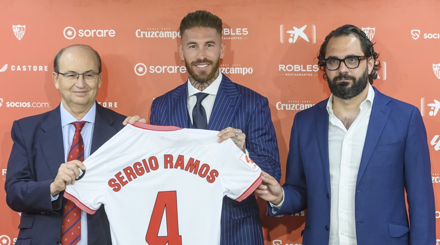 Sergio Ramos: "Vuelvo a casa, es un sueño y ojalá gane un título con mi equipo del alma"