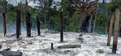 banda colones desplazan comunidad indigena nicaragua