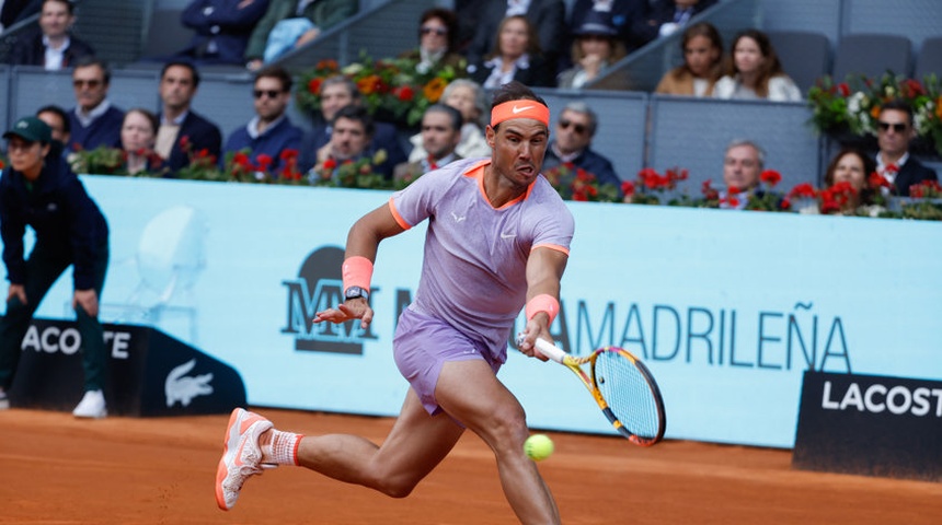 Nadal se consolida en Madrid