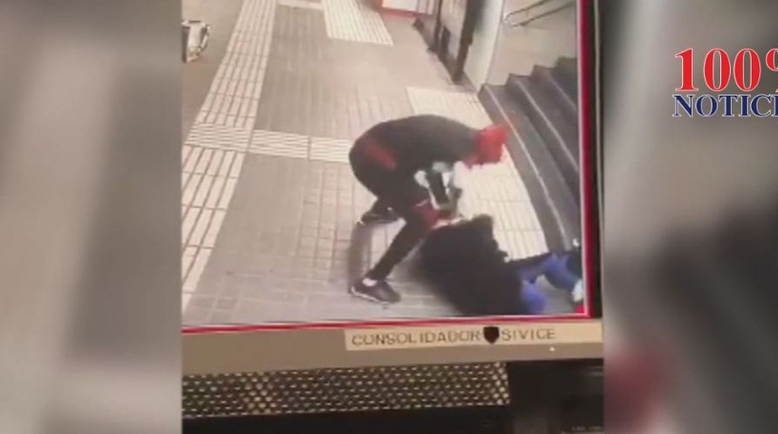 El brutal intento de robo a una mujer en el metro de Barcelona