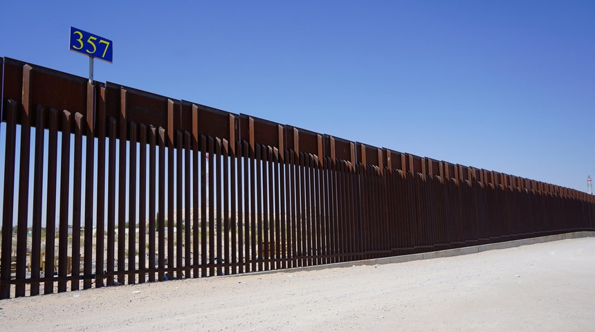 Pocos migrantes y una frontera vigilada, la imagen en El Paso (EEUU) en un año electoral