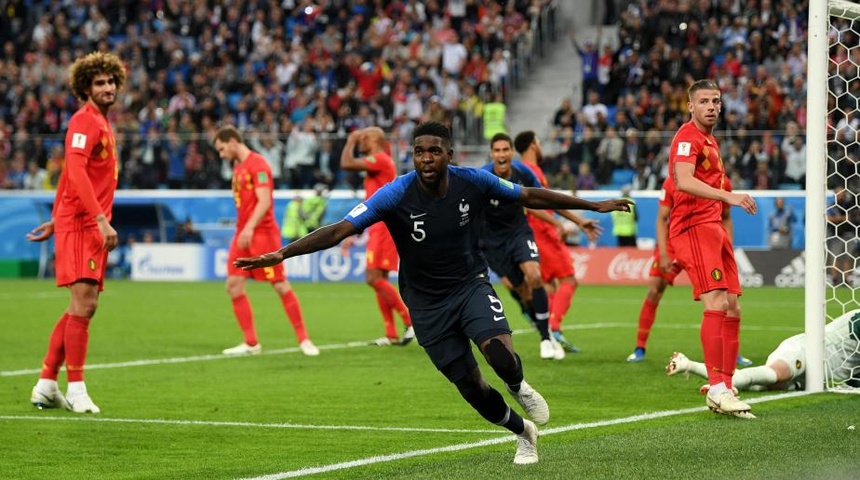 Francia derrota 1-0 a Bélgica y se mete en la gran final del Mundial de Rusia 2018