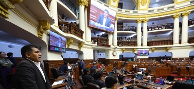 congreso peru debate adelanto elecciones