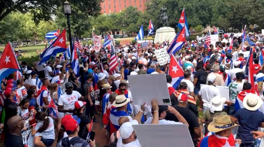 Miami: convocan a manifestaciones por Cuba, Nicaragua y Venezuela