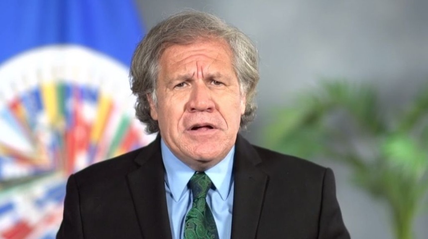 Luis Almagro dice que corresponde a Estados pronunciarse sobre vencimiento de plazo a Ortega