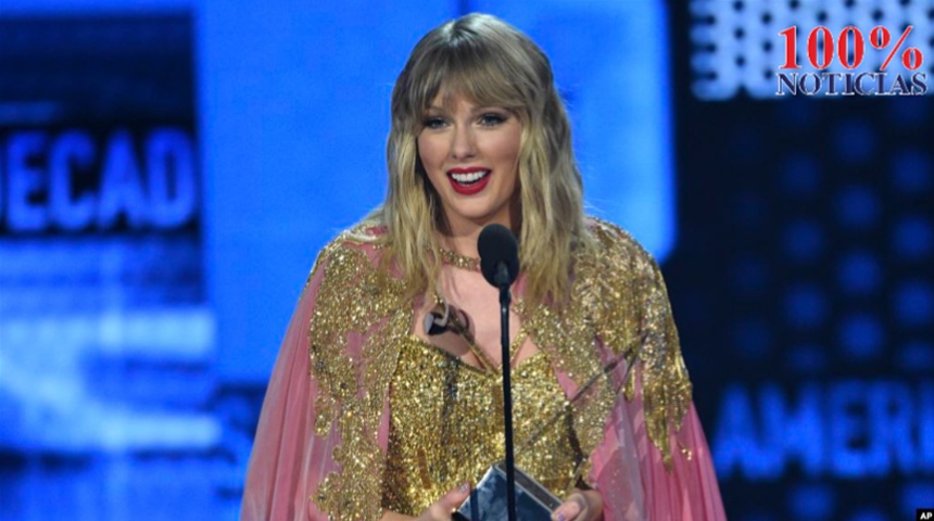 Tylor Swift triunfa en los AMAs, rompe récord de Michael Jackson