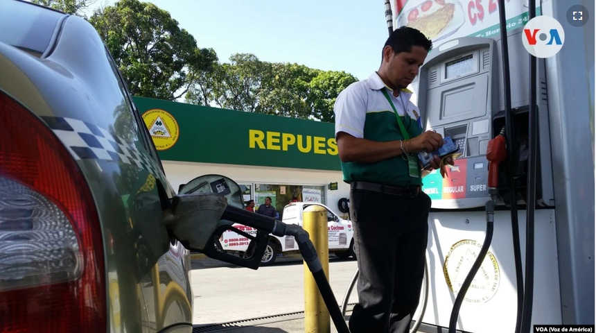 Alza del precio de los combustibles asfixia a los nicaragüenses