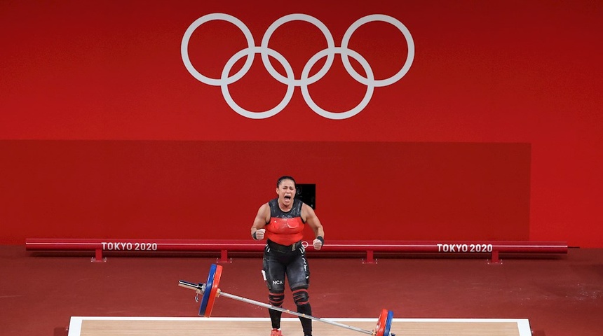 Fortaleza de la primera indígena nicaragüense que llegó a unas olimpiadas