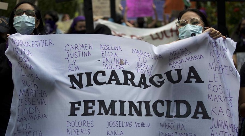 Femicidios ascienden a 38 víctimas en Nicaragua