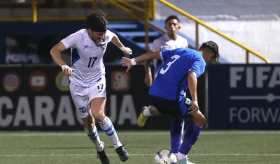 partido de futbol entre nicaragua y el salvador