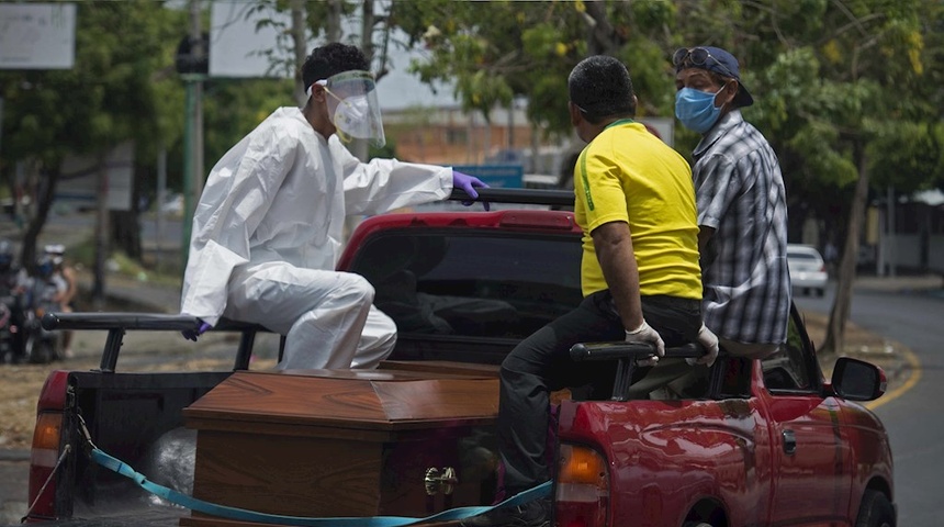 Observatorio registra 3.045 muertes sospechosas de la covid-19 en Nicaragua