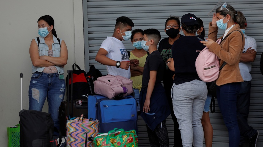 Más de 107.000 nicaragüenses han retornado al país en medio de la pandemia