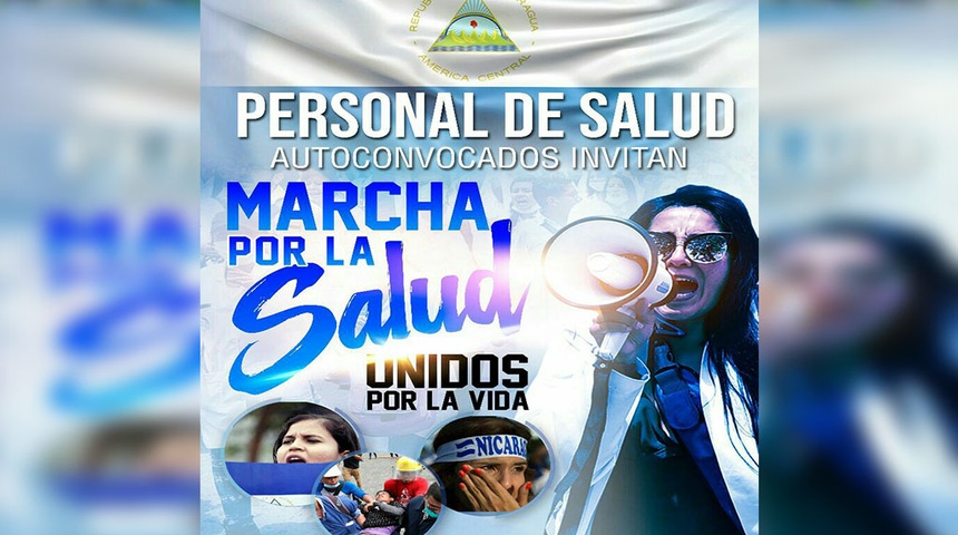 Este martes se realizará la marcha por la salud, unidos por la vida