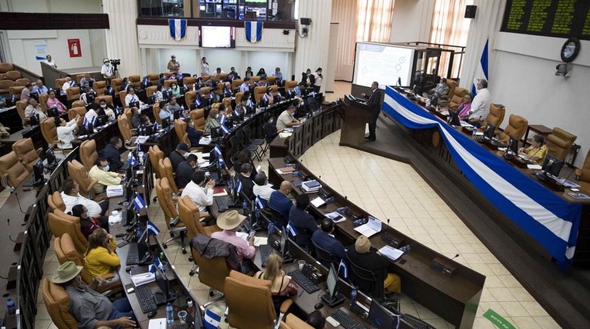 Asamblea aprueba presupuesto de Nicaragua para el 2021 con déficit