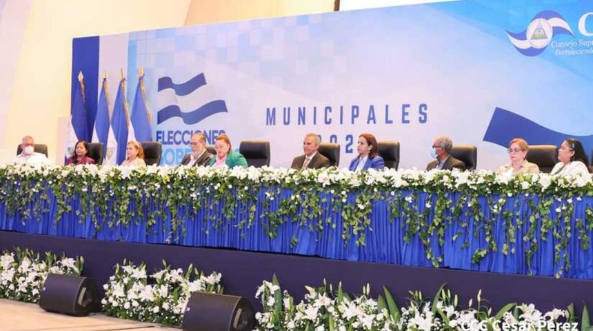 FSLN se queda con todas las 153 alcaldías de Nicaragua, indica segundo informe del CSE