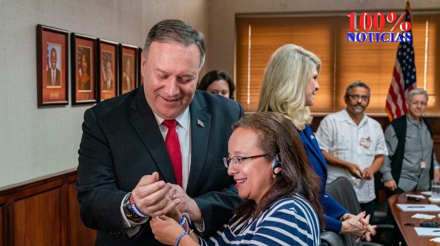 Mike Pompeo, escuchó y tomó nota